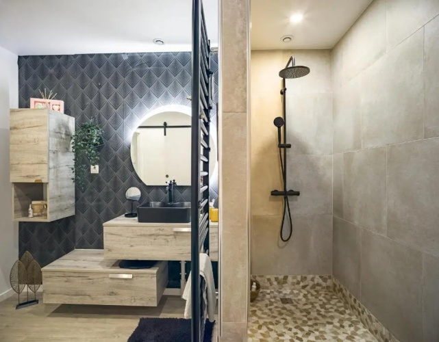 Loft avec jardin et parking privé