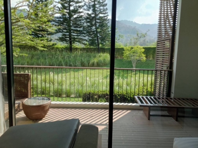 Junior Suite with balcony and with garden view