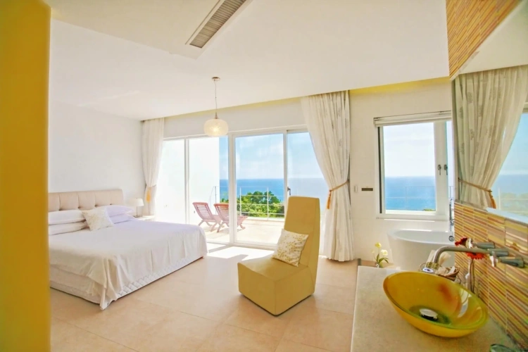 Standard Double room with balcony and with sea view