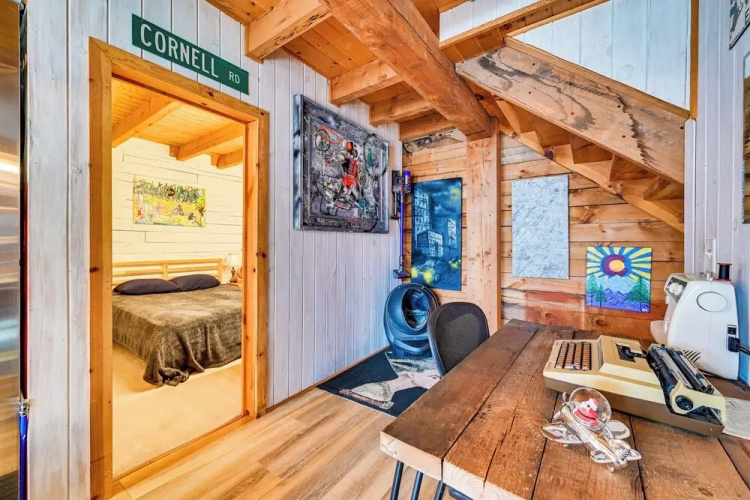 Riverfront A-frame Cabin in Troy w/ Pool & Dock!