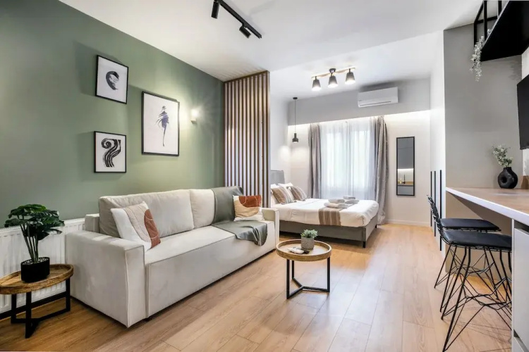 Avia Deluxe Studio- Athens Modern Escape