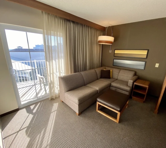 Standard Quadruple room with balcony and with city view