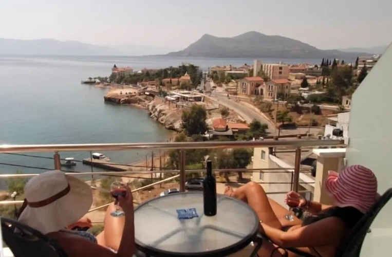 Double Junior Suite with balcony and with sea view