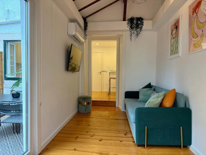 Baixa Alfama at Your Doorstep Terrace Air Con