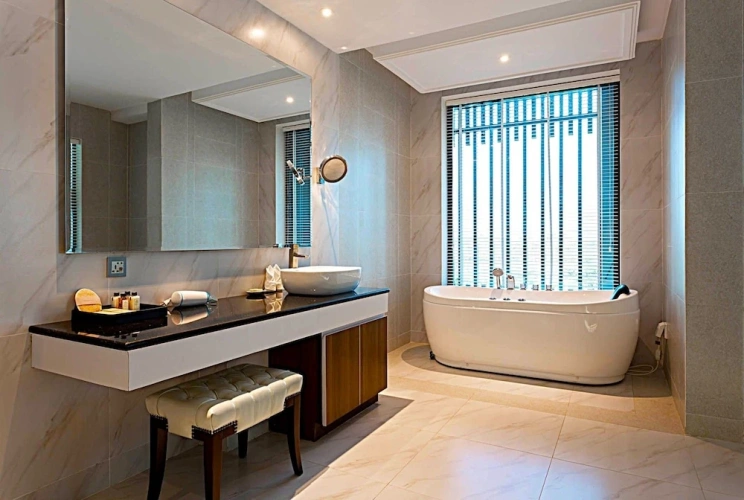 Deluxe Twin room with pool view