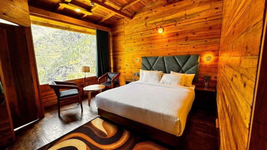 Luxury Double room with mountain view