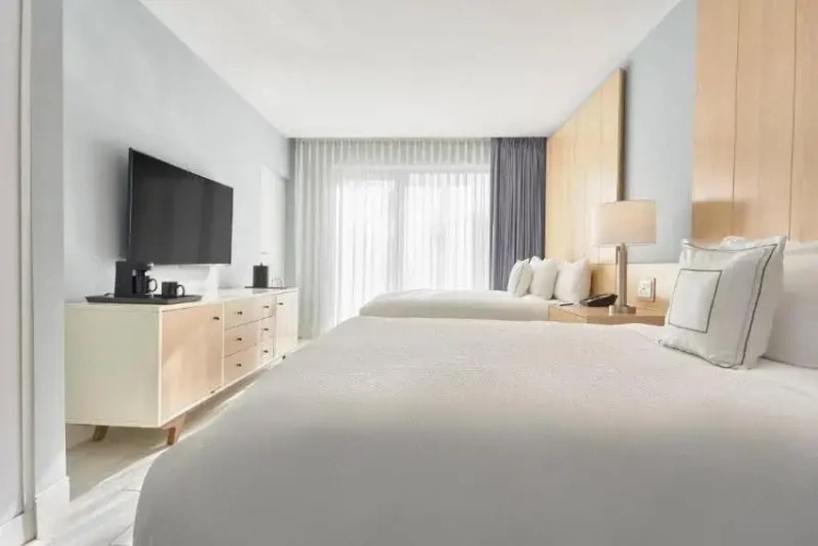Quadruple room with garden view