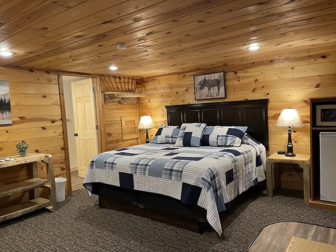 Classic Double room with balcony and with land view