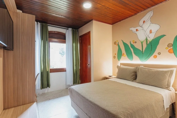 Standard Double room with balcony and with garden view