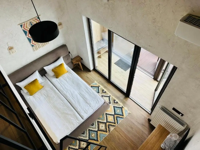 Standard Family room with mountain view