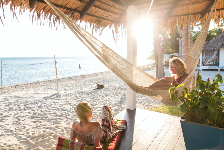 Bungalow beachfront