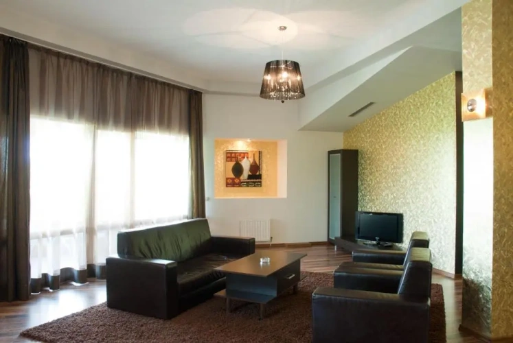 Apartment with balcony and with view