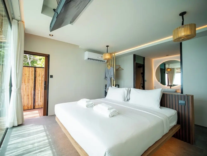 Standard Double room with balcony and with view
