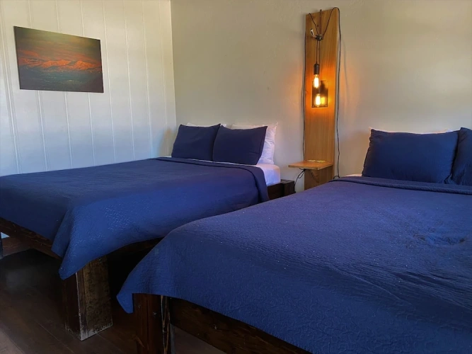 Deluxe Quadruple room with mountain view