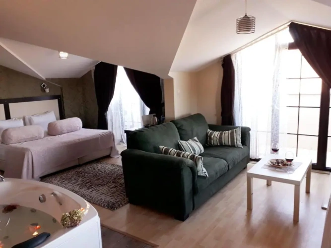 Suite with balcony and with sea view
