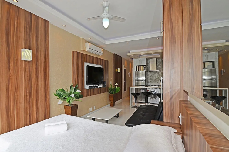 Rio Rentals 021- C044 Studio com vista mar