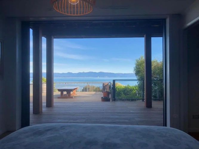 Deluxe Double room with balcony and with sea view