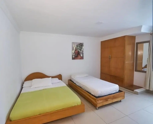 Family Apartment with balcony and with ocean view