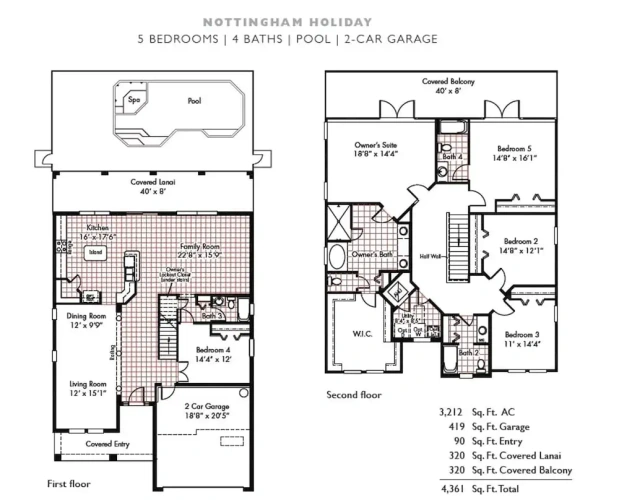 5 Bedrooms Cottage with balcony