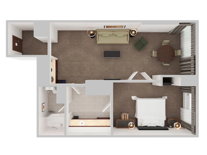 Deluxe Double Suite