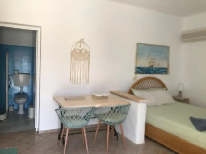 Studio with balcony and with sea view