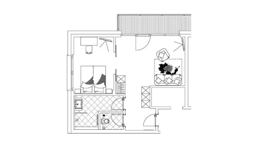 Superior Double Suite with balcony