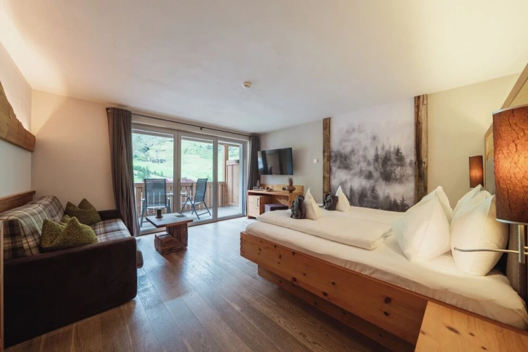 Superior Double room with balcony and with mountain view