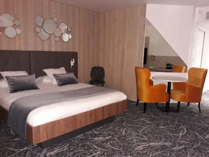 Deluxe Double room with balcony and with view