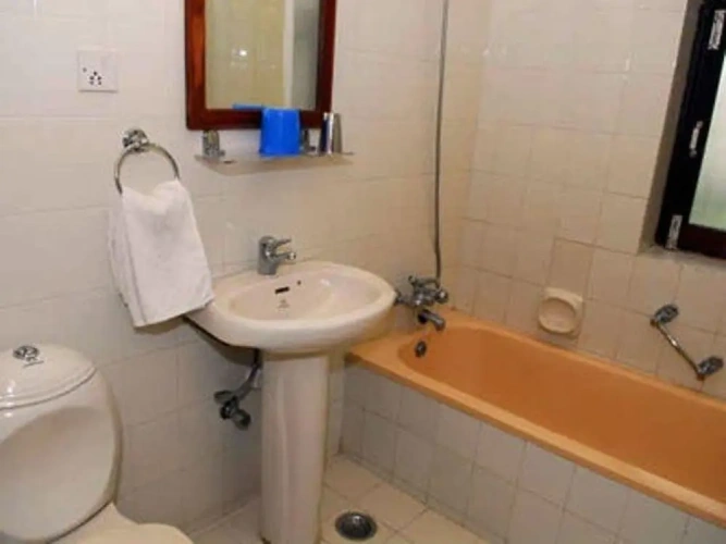 1 Bedroom Deluxe Twin room with balcony and with garden view