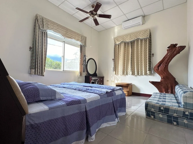 Villa with mountain view