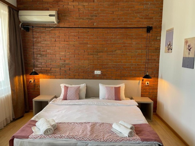 Deluxe Double room with balcony and with city view