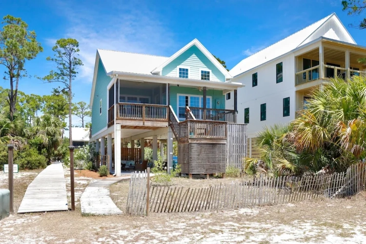Cottage with balcony
