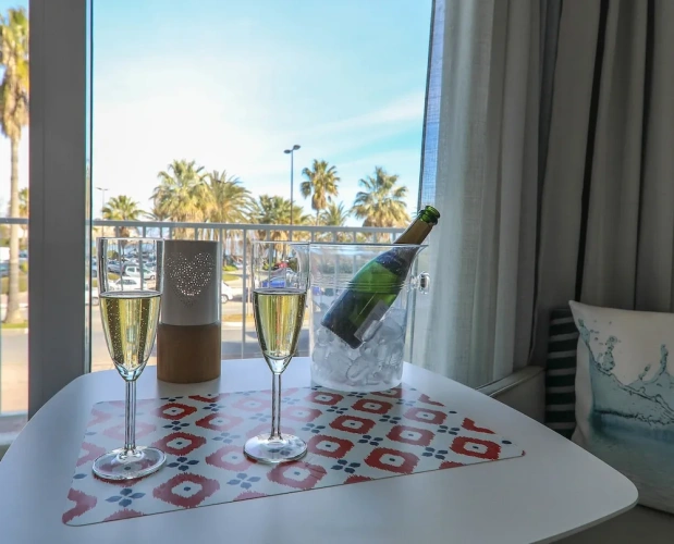 Classic Double room with balcony and with sea view