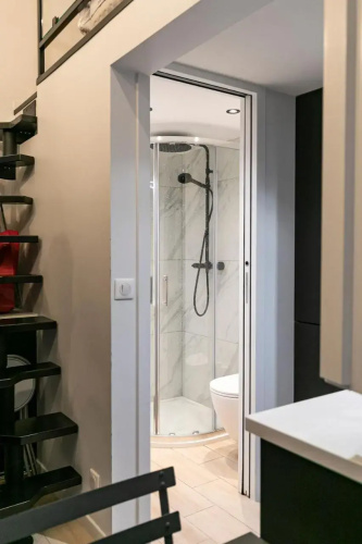 Le studio de belleville 2 à 4 personnes