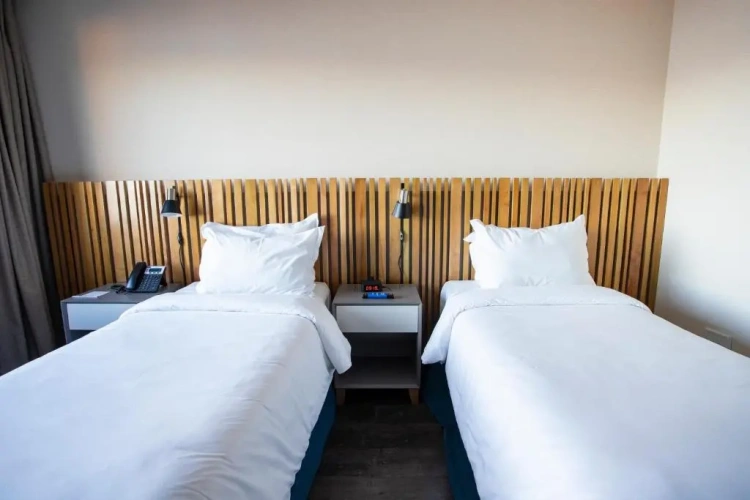 Standard Twin room with city view