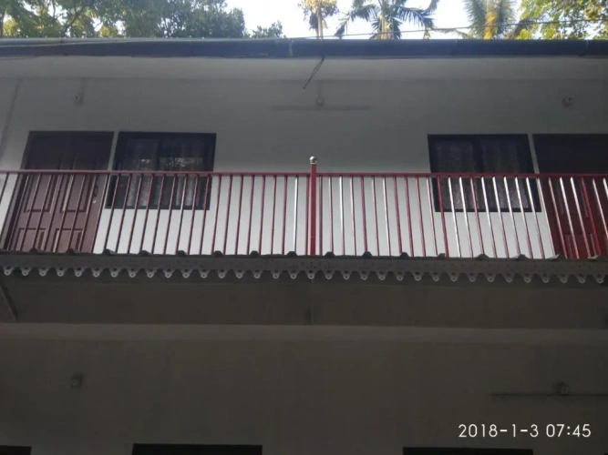 Cottage with balcony and with view