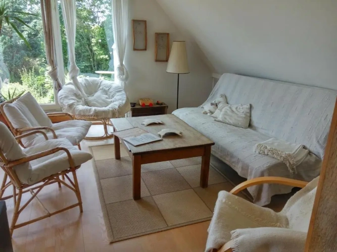 Apartment with garden view