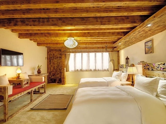 Deluxe Double room with balcony and with view
