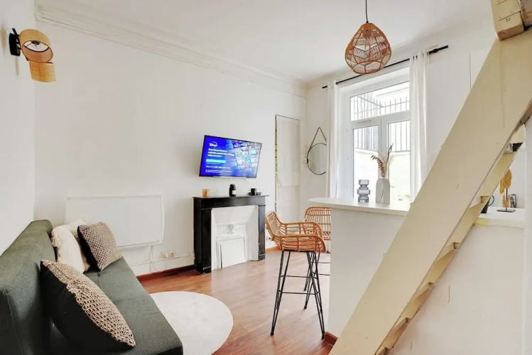 Charming Studio 1br/2p - Porte de Clichy