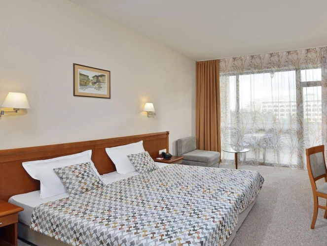 Standard room with balcony and with park view