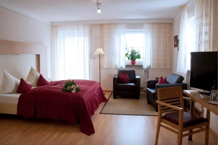 Apartment with balcony and with view