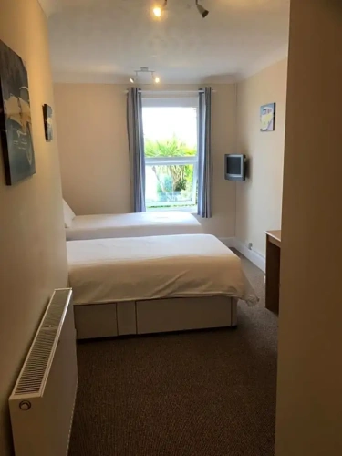 Standard Twin room with garden view