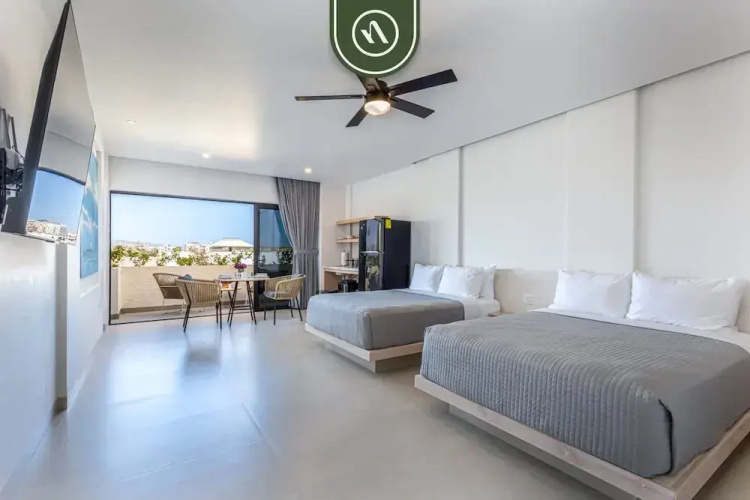 Amazing Studio - Terrace With the Marina View
