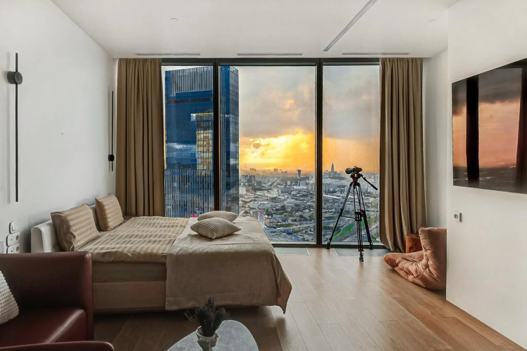 Фотография номера квартиры Апартаменты Fly Apartments  на проезде 1-й Красногвардейский
