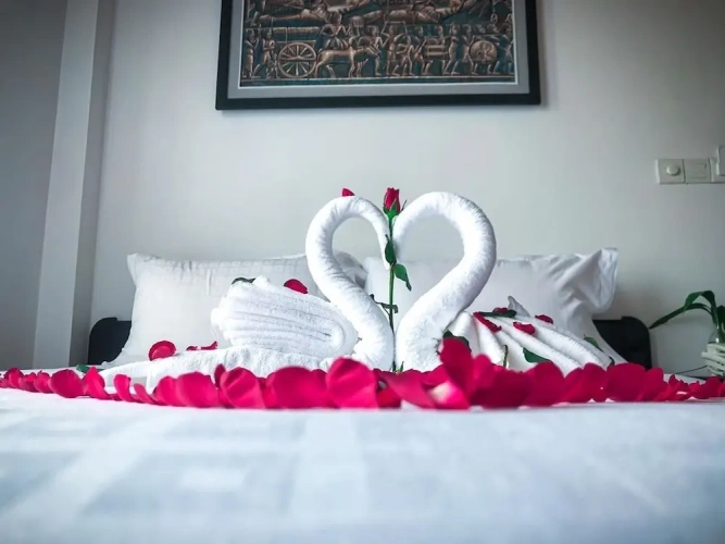 Deluxe Double room with balcony and with view