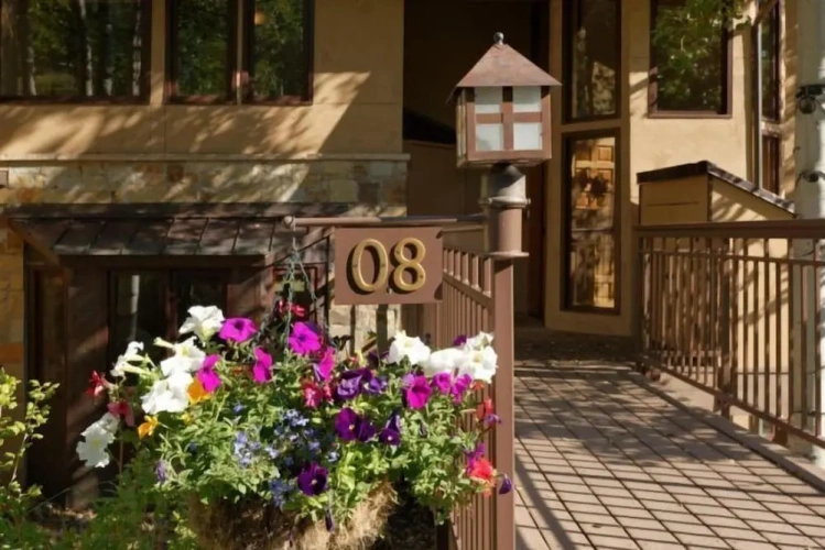 Outside
