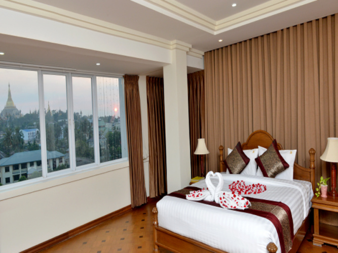 Deluxe Double room with balcony and with view