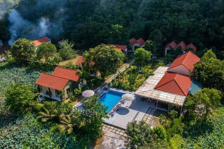 Superior Quadruple room with garden view