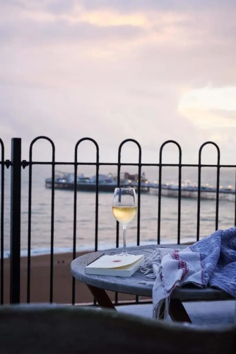 Deluxe Double room with balcony and with sea view