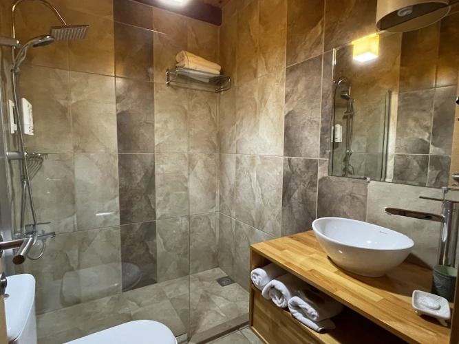 Standard Triple room with balcony and with view